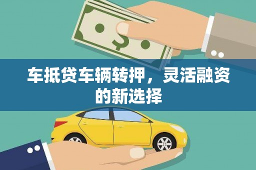 恩平车抵贷车辆转押，灵活融资的新选择
