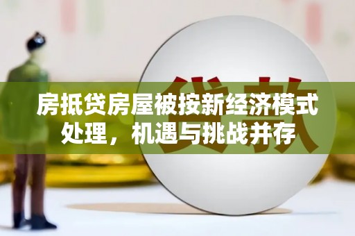 五寨房抵贷房屋被按新经济模式处理，机遇与挑战并存