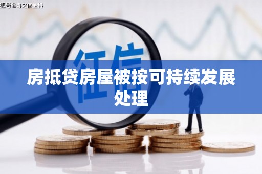 松岭房抵贷房屋被按可持续发展处理