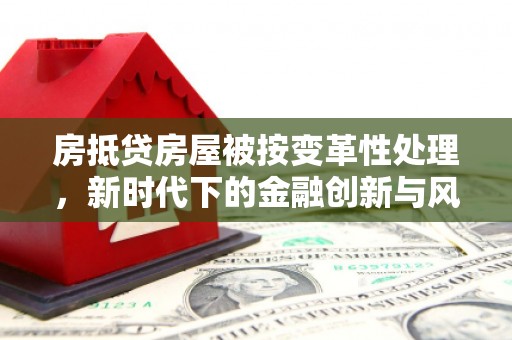 余庆房抵贷房屋被按变革性处理，新时代下的金融创新与风险防范