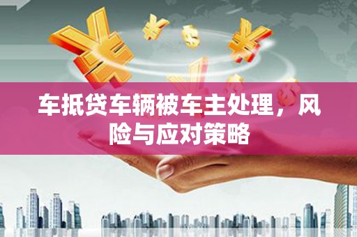 余庆车抵贷车辆被车主处理，风险与应对策略