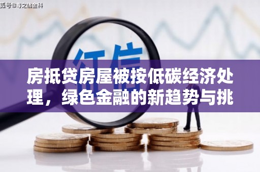 台江房抵贷房屋被按低碳经济处理，绿色金融的新趋势与挑战