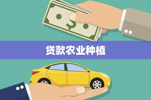 鸡泽贷款农业种植