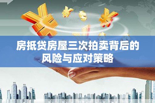 江陵房抵贷房屋三次拍卖背后的风险与应对策略