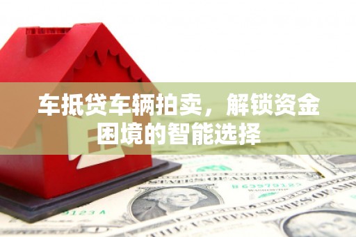 潍城车抵贷车辆拍卖，解锁资金困境的智能选择