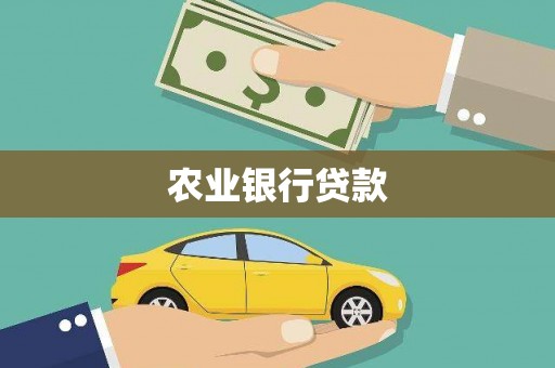 疏勒农业银行贷款