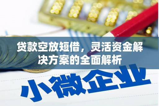 刚察贷款空放短借，灵活资金解决方案的全面解析