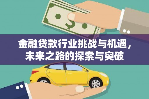 南靖金融贷款行业挑战与机遇，未来之路的探索与突破