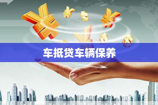 历城车抵贷车辆保养