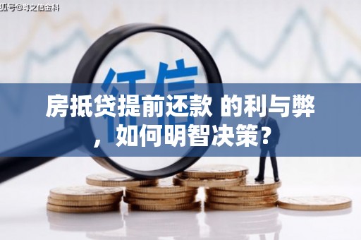 大埤房抵贷提前还款 的利与弊，如何明智决策？