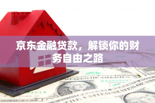 滨湖京东金融贷款，解锁你的财务自由之路