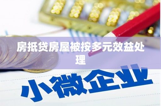 泰武房抵贷房屋被按多元效益处理