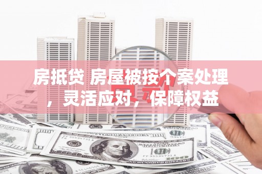 包河房抵贷 房屋被按个案处理，灵活应对，保障权益