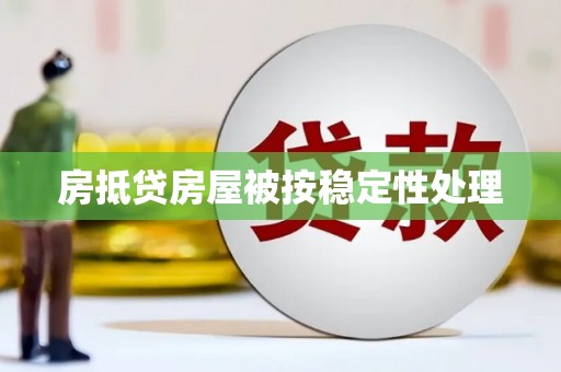 嵩县房抵贷房屋被按稳定性处理