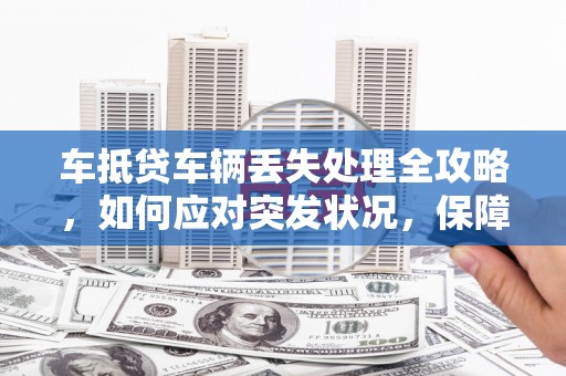 原阳车抵贷车辆丢失处理全攻略，如何应对突发状况，保障您的权益