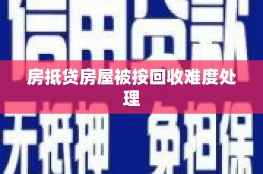 达孜房抵贷房屋被按回收难度处理