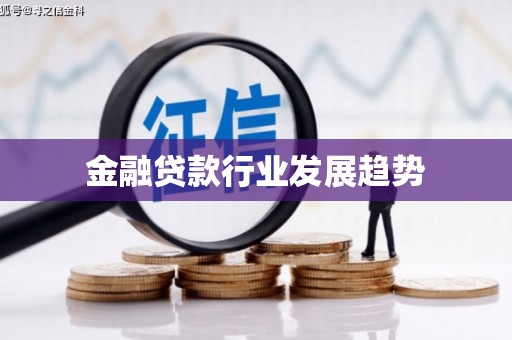 枝江金融贷款行业发展趋势