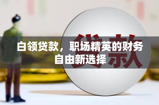 浦东白领贷款，职场精英的财务自由新选择