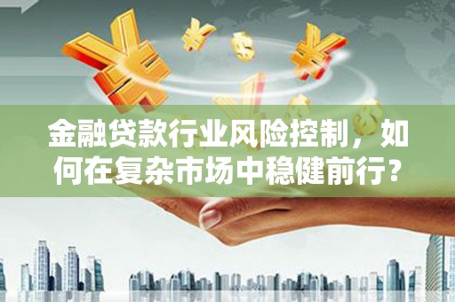 泰州金融贷款行业风险控制，如何在复杂市场中稳健前行？