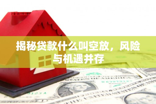 江南揭秘贷款什么叫空放，风险与机遇并存
