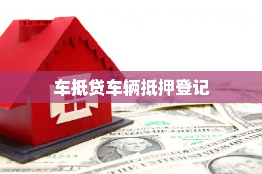 新埔车抵贷车辆抵押登记