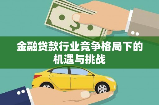 兰西金融贷款行业竞争格局下的机遇与挑战