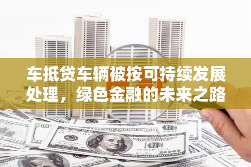 宁陵车抵贷车辆被按可持续发展处理，绿色金融的未来之路