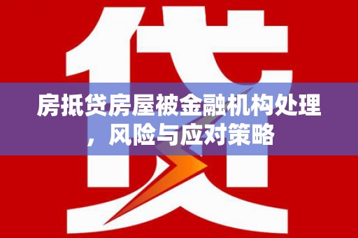 镇雄房抵贷房屋被金融机构处理，风险与应对策略