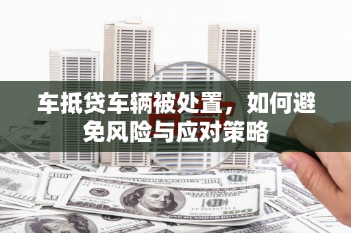 点军车抵贷车辆被处置，如何避免风险与应对策略