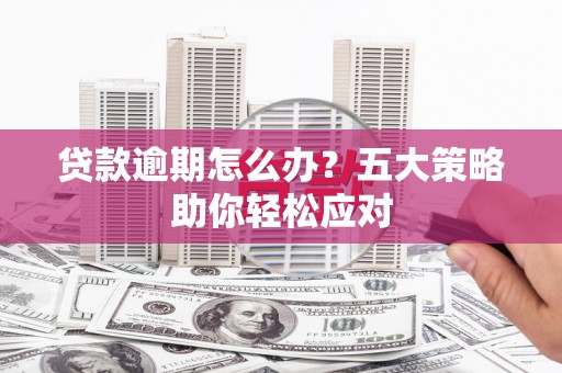 原平贷款逾期怎么办？五大策略助你轻松应对