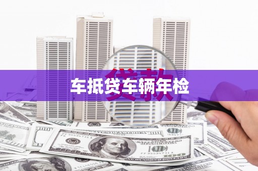 海盐车抵贷车辆年检
