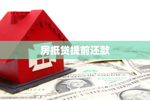 友好房抵贷提前还款