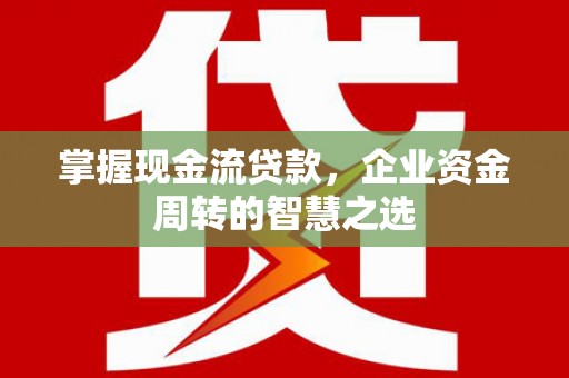 莱州掌握现金流贷款，企业资金周转的智慧之选