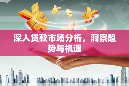 静海深入贷款市场分析，洞察趋势与机遇