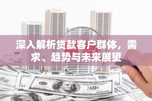 乐亭深入解析贷款客户群体，需求、趋势与未来展望