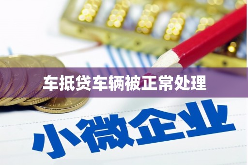 嘉鱼车抵贷车辆被正常处理