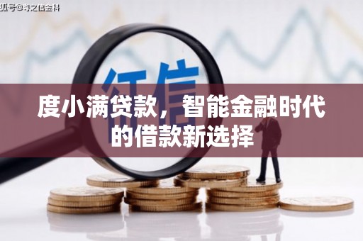 会泽度小满贷款，智能金融时代的借款新选择