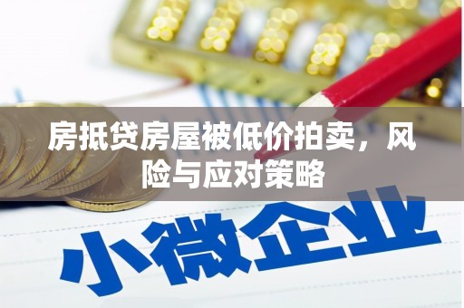 延寿房抵贷房屋被低价拍卖，风险与应对策略