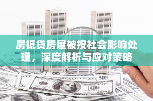 利津房抵贷房屋被按社会影响处理，深度解析与应对策略