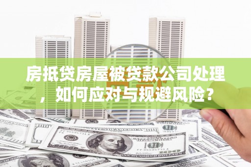 商南房抵贷房屋被贷款公司处理，如何应对与规避风险？