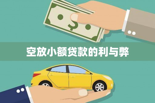 港口空放小额贷款的利与弊