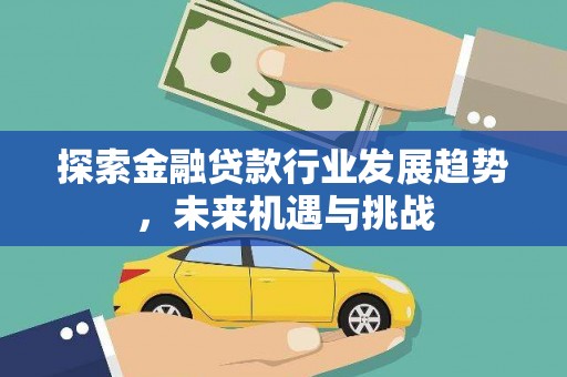 漾濞探索金融贷款行业发展趋势，未来机遇与挑战