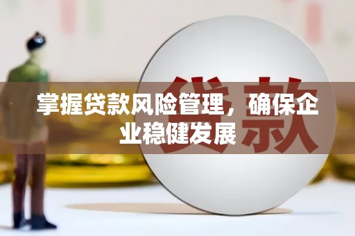 天镇掌握贷款风险管理，确保企业稳健发展