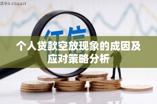 东至个人贷款空放现象的成因及应对策略分析
