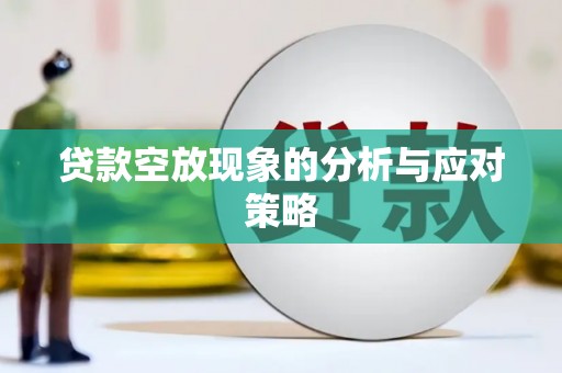 邹平贷款空放现象的分析与应对策略