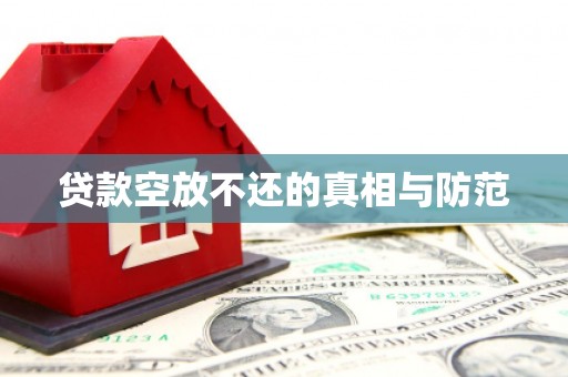 平阳贷款空放不还的真相与防范