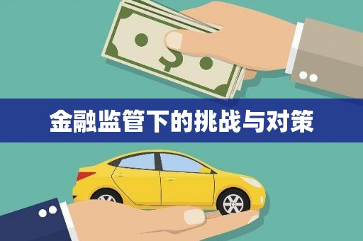 忻州金融监管下的挑战与对策