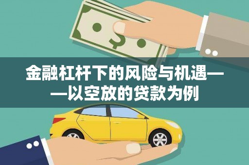 忻州金融杠杆下的风险与机遇——以空放的贷款为例
