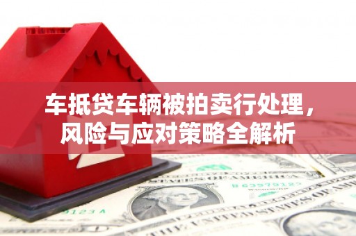 临江车抵贷车辆被拍卖行处理，风险与应对策略全解析